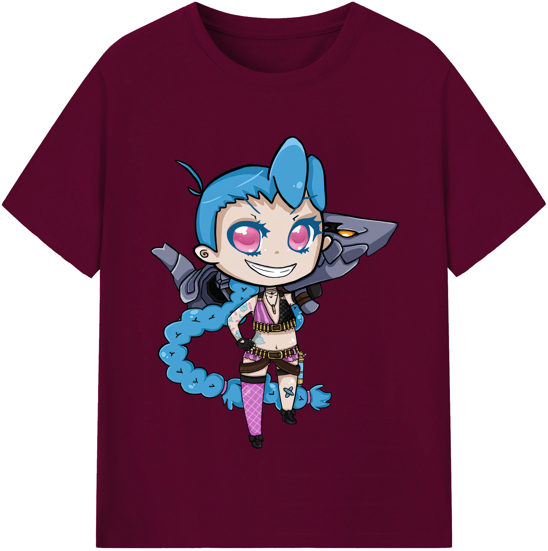 リーグ・オブ・レジェンド League of Legends LOL レディースカジュアルプリントTシャツ（綿100％）